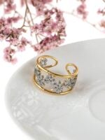 Wholesale Creative Daisy Adjustable Ring