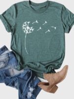 Wholesale Dandelion Graphic T-shirt