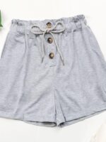 Wholesale High Waist Elastic Lounge Shorts