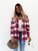 Wholesale Loose Casual Retro Long-sleeved Jacket