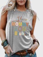 Wholesale MAMA MOMMY Letter Print Tank Top