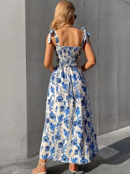 Wholesale Romantic Casual Floral Dress