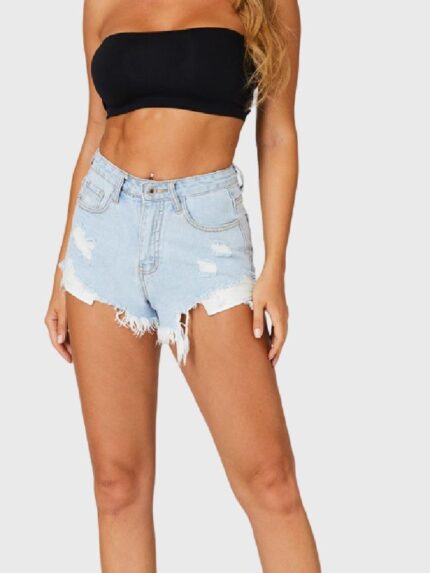 Wholesale Sexy Ripped Raw Edge Shorts