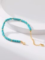 Wholesale Simple Turquoise Beaded Bracelet