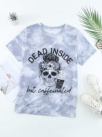 Wholesale Skull Print Short Sleeve T-Shirt