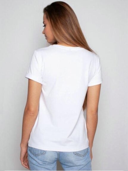 Wholesale Solid Color Round Neck Short Sleeve T-Shirt