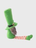 Wholesale St. Patrick's Day long-legged gingham dwarf decoration