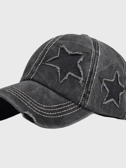 Wholesale Trendy Sequin Stars Hole Hat