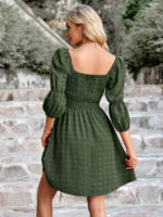 Wholesale V-neck Pompom Dress