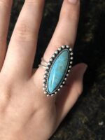 Wholesale Vintage Oval Turquoise Ring