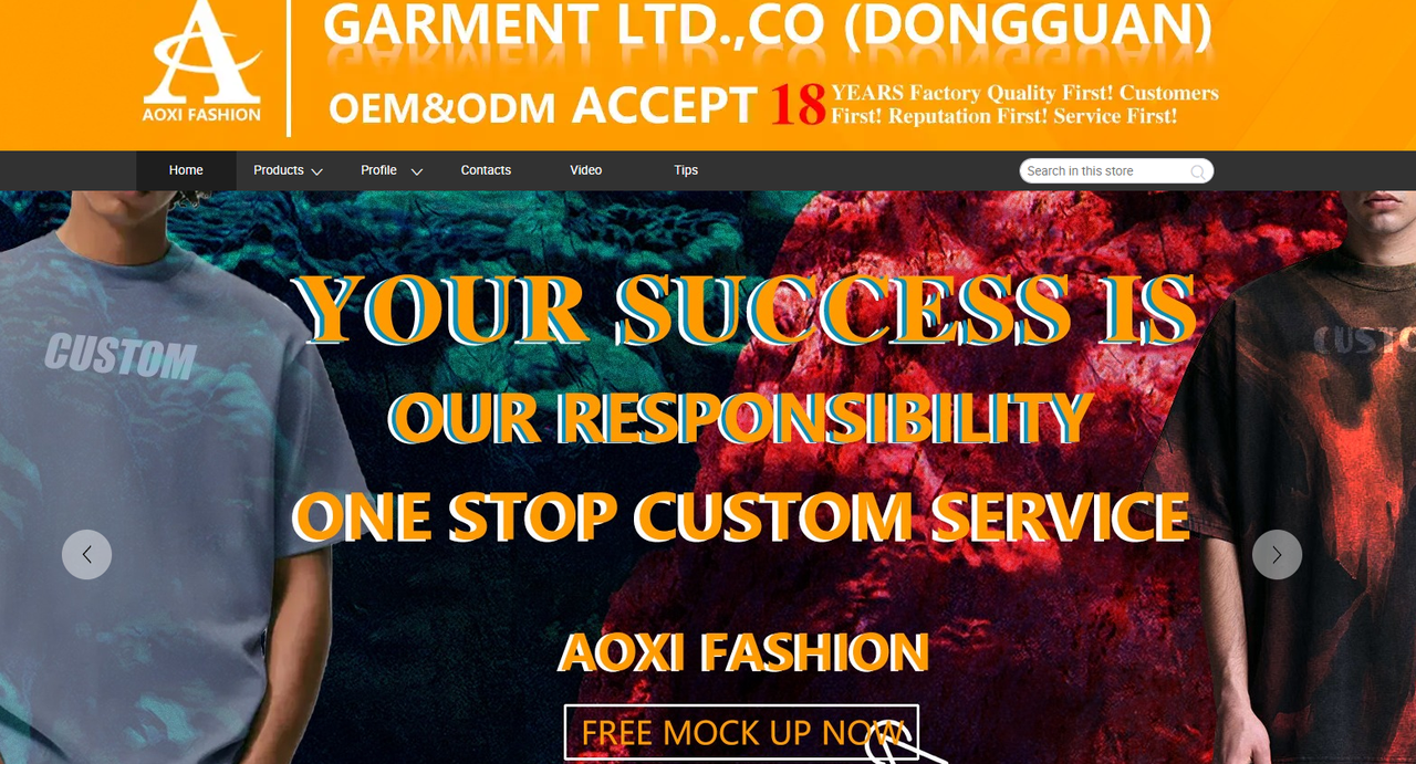 AOXI Fashion Garment Ltd.Co