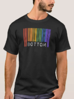 Bottom Gay Pride Men's T-Shirt