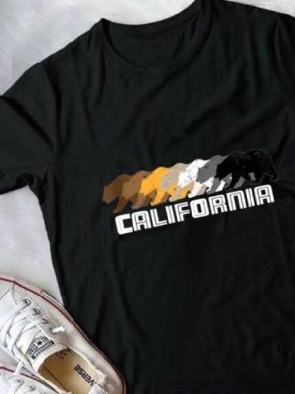 California Gay Bear Distressed Unisex T-Shirt