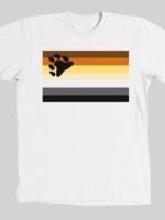 Gay Bear Pride Flag Graphic T-Shirt