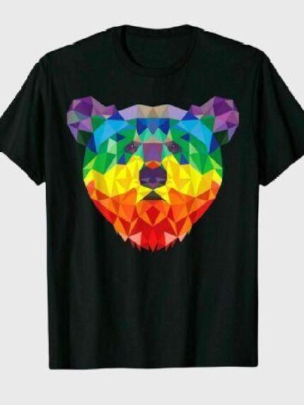 Geometric Bear T-Shirt