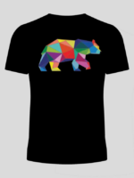 Vibrant Rainbow Bear T-Shirt