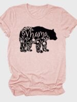 Wholesale Bear Mama Graphic T-Shirt