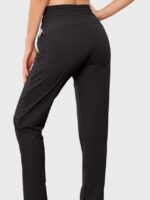 Wholesale Black Elastic Waist Pencil Pants