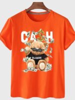 Wholesale CASH Bear Graphic T-Shirt