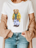 Wholesale Cartoon Bear Graphic T-Shirt