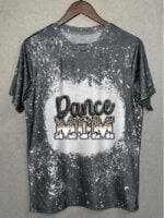 Wholesale Dance MOM Letter Graphic T-Shirt