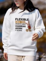 Wholesale FLEXIBLE Print Casual Sweatshirt