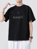 Wholesale Faith Print Short Sleeve Men's T-Shirt