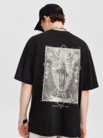 Wholesale Faith Print Short Sleeve Men's T-Shirt