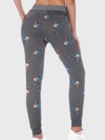 Wholesale Fashion Print Elastic Waist Lounge Pants