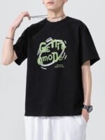 Wholesale Fun Print Short Sleeve Men's T-Shirt