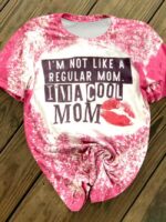 Wholesale I'M A COOL MOM Letter T-Shirt