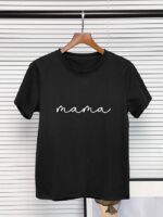 Wholesale Mama Letter Graphic Casual T-Shirt