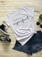 Wholesale PERFECTLY Letter T-Shirt