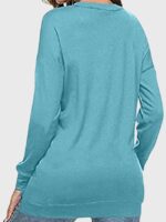 Wholesale Round neck long sleeve sweatshirt