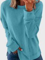 Wholesale Round neck long sleeve sweatshirt