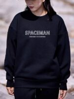 Wholesale SPACEMAN Print Casual Sweatshirt