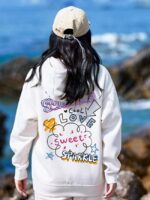 Wholesale SUNSHINE Print Casual Hoodie