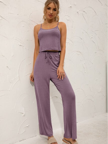 Wholesale Sexy Solid Color Suspender Jumpsuit