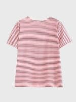 Wholesale Striped Crew Neck Casual T-shirt