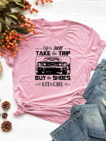 Wholesale TAKE The TRIP Graphic Casual T-Shirt