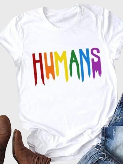 Human Letter LGBT T-Shirt