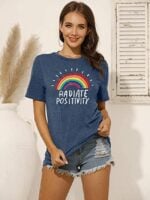 Radiate Positivity Rainbow T-Shirt