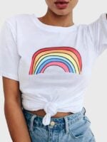 Women Rainbow T-Shirt