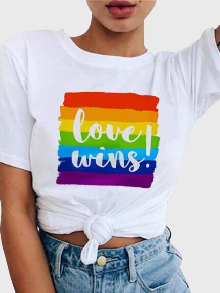 Women Rainbow Chic T-Shirt