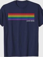 Rainbow Equality LOVE WINS T-Shirt