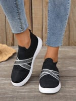 Wholesale Casual Solid Color Flat Shoes