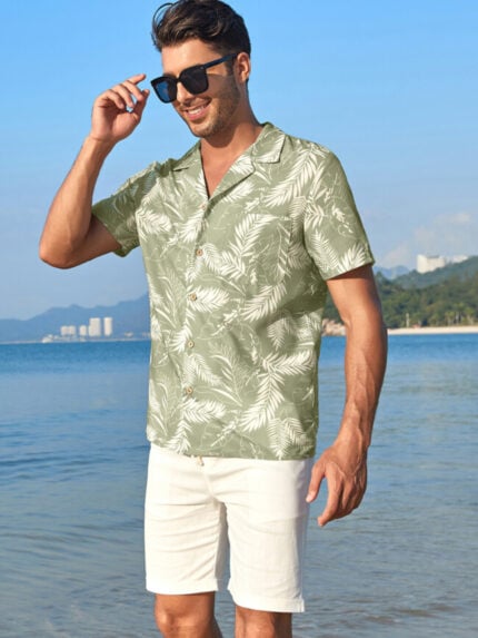 Wholesale Fashion Printed Summer Men's Shirts