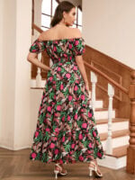 Wholesale Bohemian Floral Two-Piece Set