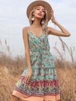 Wholesale Bohemian Print Slip Dress