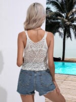 Wholesale Cutout Sexy Knit Tank Top